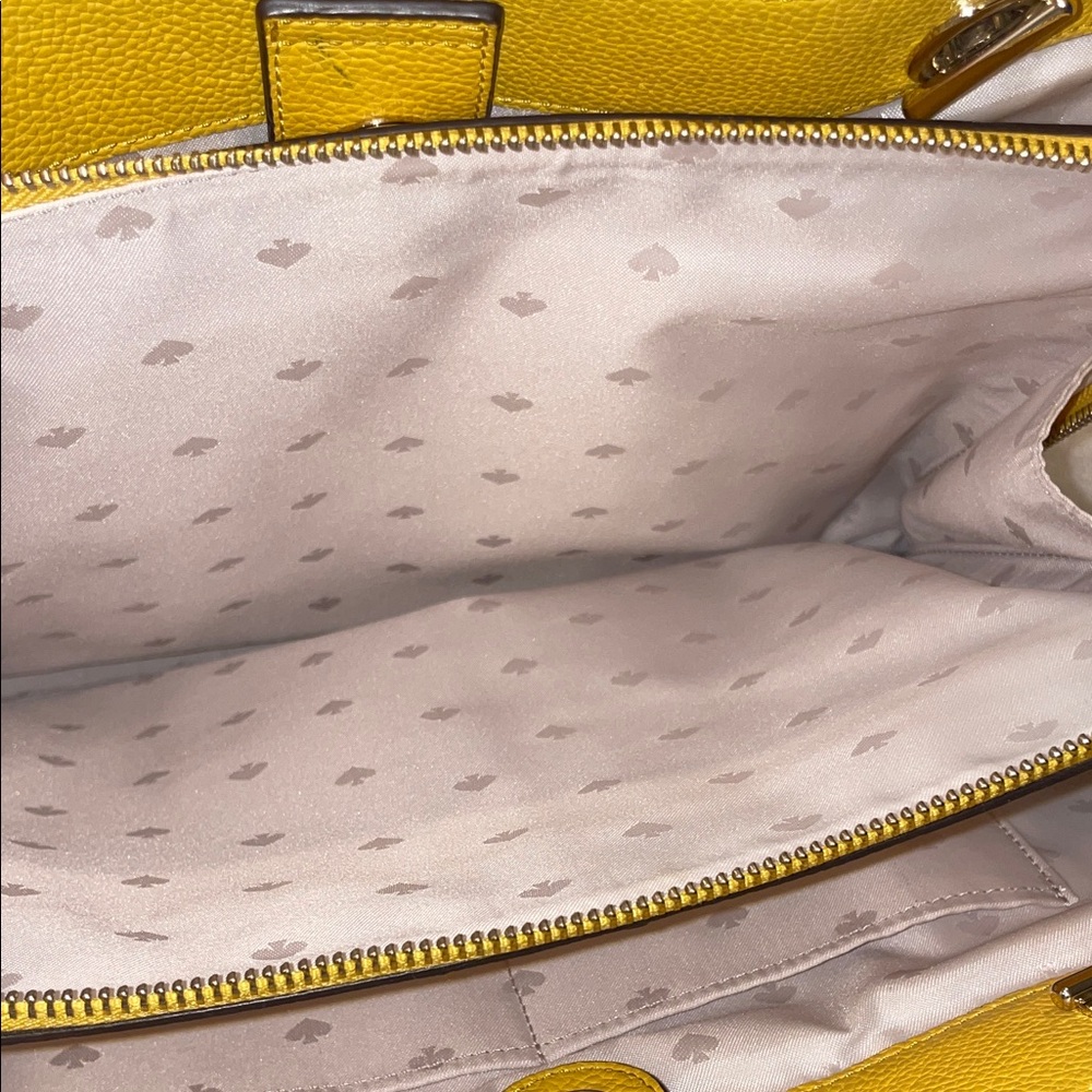 Kate Spade New York Jordyn Chain Handle Tote in Sunflower Yellow - Picture 9 of 16
